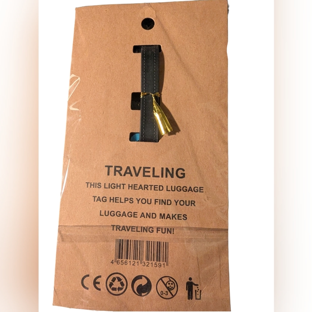 Luggage Tag Ice Cream Cone NWT - Picture 2 of 2